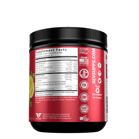 Revolutionary Supplements Pre-Workout Ante Up Pre-Workout