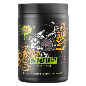 Big Wolf Energy Pre-Workout Powder – Explosive Energy, Focus & Pumps