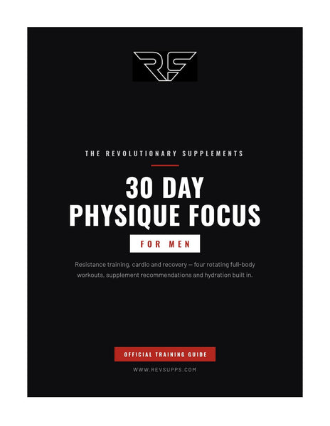 Rev Supps 30-Day Physique Focus for Men – guide cover