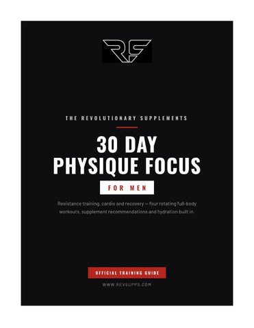 Rev Supps 30-Day Physique Focus for Men – guide cover
