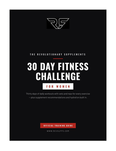 Rev Supps 30-Day Fitness Challenge for Women – guide cover