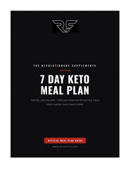 Rev Supps 7-Day Keto Meal Plan – guide cover