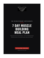 Rev Supps 7-Day Muscle Building Meal Plan – guide cover