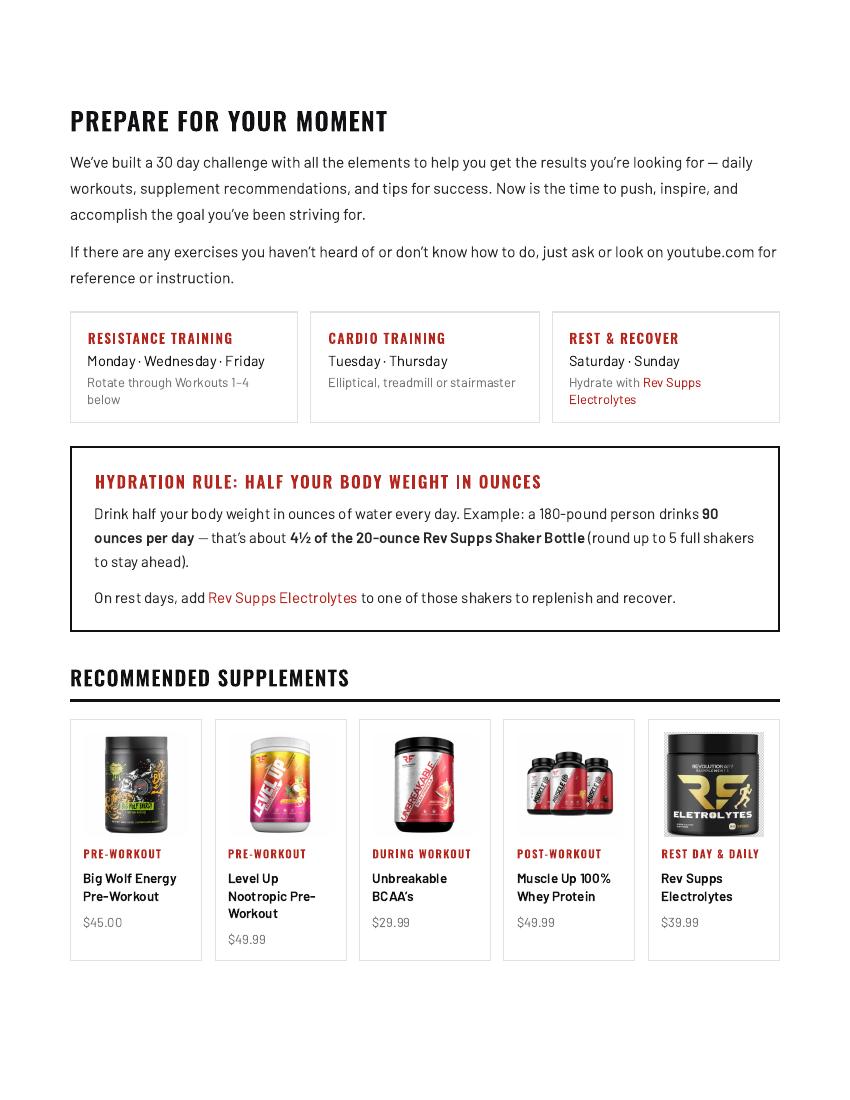 30-day men’s physique focus page 2 – program intro