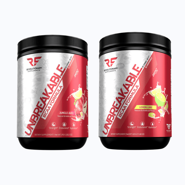 Revolutionary Supplements During Workout 2-pack Unbreakable BCAA's - Premium Hydration Supplement