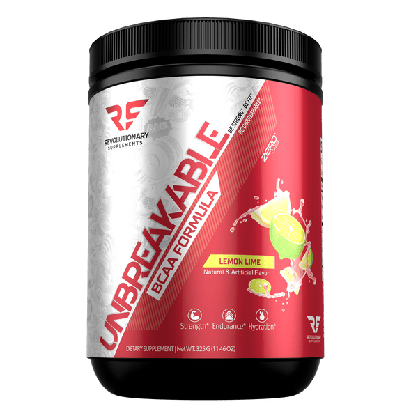 Revolutionary Supplements During Workout Lemon Lime Unbreakable BCAA's