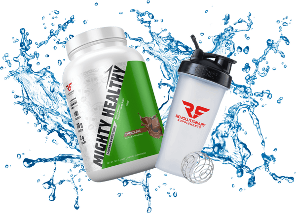 Revolutionary Supplements Mighty Healthy w/ Shaker Bottle
