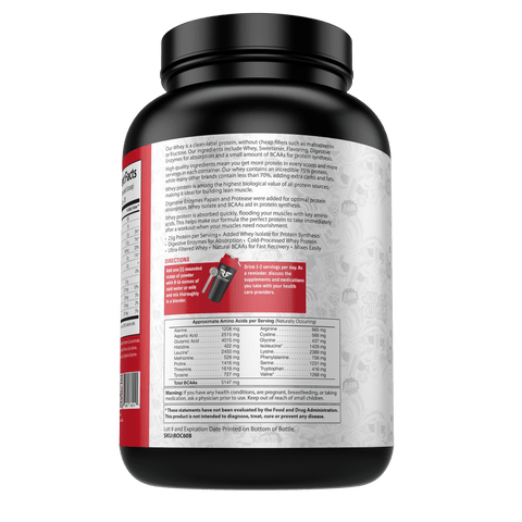 Revolutionary Supplements Post-Workout Muscle Up Whey Protein