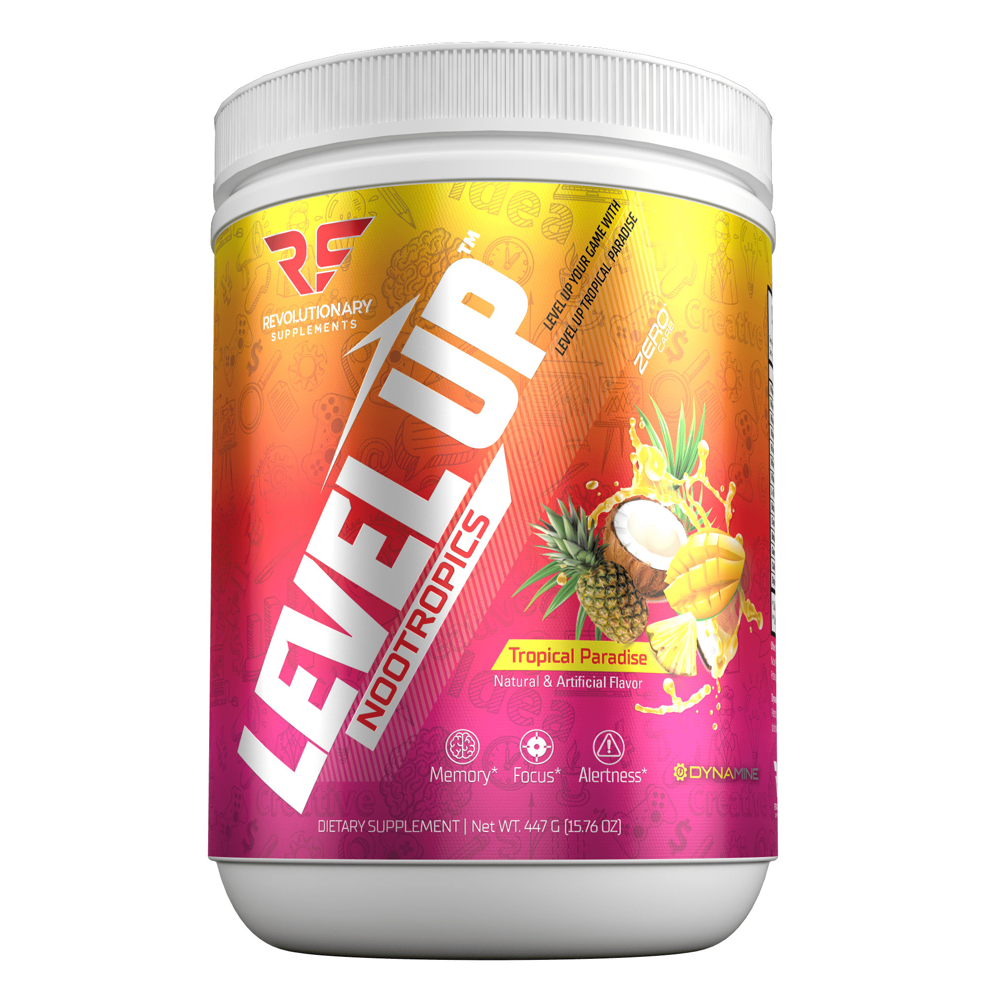 Level Up Nootropic Pre-Workout - Premium Energy & Brain Booster